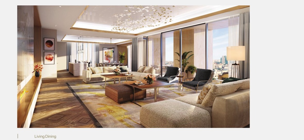 Living and Dining — Four Seasons Private Residences Jeddah